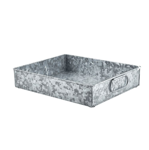 Bandeja DE SERVICIO DE METAL hecha a mano de calidad superior Fabricante Nuevo diseño Bandeja de servicio galvanizada de metal hecha a mano - Product Image 5