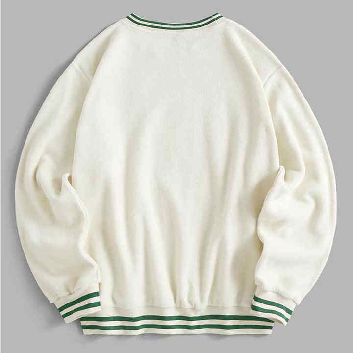 Oversized Crew Neck Sweatshirt Men