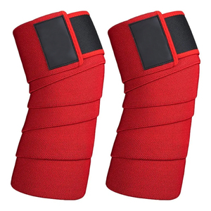 Genouillères élastiques extra longues unisexes de haute qualité Nouveau design personnalisé d'anime Genouillère élastique pour l'entraînement en salle de sport et la musculation - Product Image 4