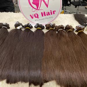 Extensiones de cabello humano 100% virgen crudo vietnamita sin procesar Natural recto plano trama VQ cabello 613 Color UPS DHL FEDEX envío - Product Image 6