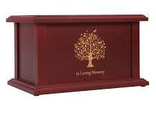 Urnas de cremación de madera hechas a mano de estilo americano más vendidas, urnas decorativas de entierro funerario moderno, precio bajo, monumento conmemorativo para hombre y mujer - Product Image 2