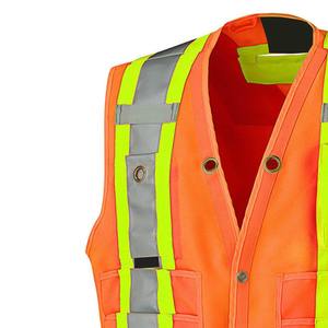 Chaleco de Seguridad Reflectante de Precio Económico con Logotipo y Color Personalizados, Diseño Unisex de Alta Visibilidad y Calidad - Product Image 3