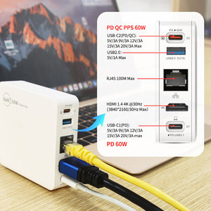 FIDECO Bộ Chuyển Đổi Hub <span class=keywords><strong>USB</strong></span> <span class=keywords><strong>5</strong></span> Trong <span class=keywords><strong>1</strong></span> Kabel Naar Bộ Chuyển Đổi 4K H DMI 60Hz Bộ Chia Cổng <span class=keywords><strong>Usb</strong></span> 3.0 <span class=keywords><strong>5</strong></span> Cổng - Product Image 3