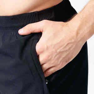 Vente en gros Pantalons courts de course pour hommes sur le côté fendu sur mesure - Product Image 3