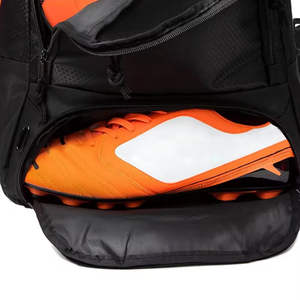 Sac à dos de football personnalisé avec compartiment à balles sac de sport étanche en PVC durable pour l'équipe Logo utilisation de l'équipement d'entraînement scolaire - Product Image 2