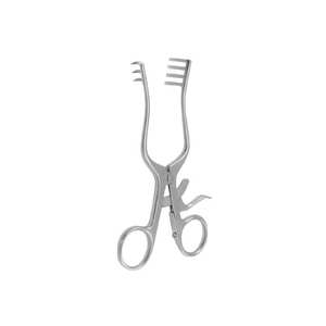 Weitlaner, retractores romos de alta calidad, instrumentos quirúrgicos duraderos, retracción segura y eficiente, cirugías de tejidos blandos, Metal de acero - Product Image 3