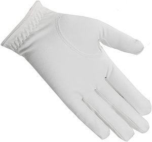 Gants de golf pour hommes, main gauche, en cuir véritable super doux avec tissu respirant en microfibre, accessoire de sport de plein air - Product Image 4