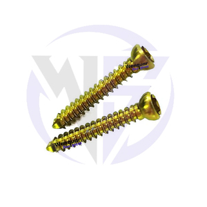 5 Piezas de Tornillos de Bloqueo de Titanio HC de 2.4mm, Implantes Ortopédicos Veterinarios de Alta Calidad para Cirugía de Perros y Mascotas - Product Image 6