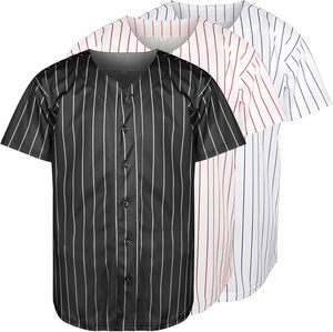 Uniforme de baseball respirant en sublimation, maillot d'équipe personnalisé, unisexe adulte, 100% polyester, séchage rapide, col en V, vêtements d'entraînement - Product Image 3