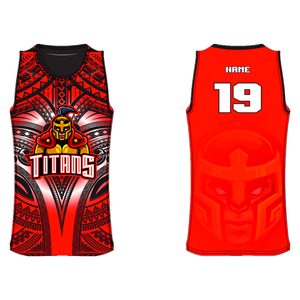 Maillot de basket-ball personnalisé OEM vente en gros maillot de jeu sur mesure avec impression par sublimation polyester gilet d'équipe de basket-ball - Product Image 5