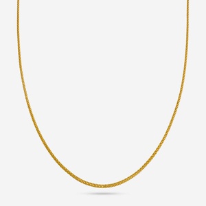 92.5 <b>Silver</b> Chain 191422 18K Gold & Rhodium Plated Featuring Pearl & Diamond Religious Style for Wedding Gift Engagement Party - Product Image 1