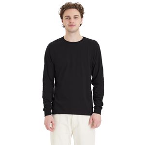T-shirt à manches longues pour homme, coupe ample, 100% coton, respirant, à compression, design personnalisé, formel et lourd - Product Image 1