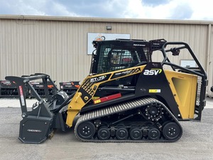 ASV Posi-<b>Track</b> Skid Steer Mulcher | 2024 Model RT75HD MAX | Model | Hydraulic Flow 50 GPM | Mulcher Cutting Width 59" inches - Product Image 1