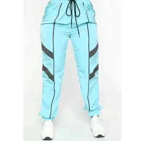 Ensemble de survêtement deux pièces pour femmes, veste coupe-vent, pantalon de jogging, vêtements de sport, vente en gros, OEM, ensemble de survêtement respirant à fermeture éclair - Product Image 5