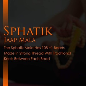 SPHATIK JAAP MALA 7mm 108+1 Perles en cristal transparent en vrac pour Pooja et Astrologie 100% Originales et Certifiées - Product Image 5