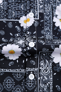 New Fashion Polyester Spandex Quick Dry Custom Design Digital Print <b>Button</b> <b>up</b> <b>Short</b> <b>Sleeve</b> Men Beach Aloha Hawaiian Shirt - Product Image 4