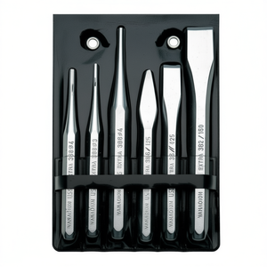 Assortiment Usag dans un porte-documents en plastique, ensemble de 6 ciseaux et poinçons - Product Image 2