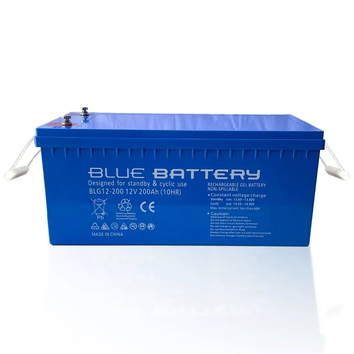 Solar Gel Battery 12V 200AH Deep Cycle VRLA Battery Long Life High Quality Rechargeable Batteries