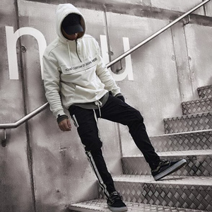 Venta caliente Sudaderas con capucha de talla grande Hombro caído Ropa de calle Casual Liso Logotipo personalizado Sudadera con capucha de lana gruesa y pesada Aspecto elegante - Product Image 4