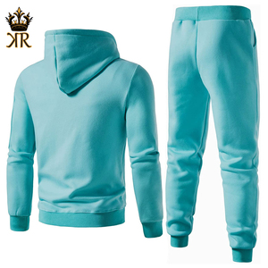 ชุดวิ่งออกกำลังกายของผู้ชายชุดวอร์มวิ่งพร้อมกางเกงผ้าคอตตอน100% สำหรับใส่ออกกำลังกาย - Product Image 2