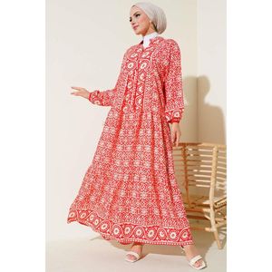 Vestido Viscosa Juez Estampado Alizarin - Product Image 3