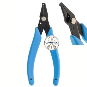 LUMINEX IMPEX Production Direct 496 Split Ring Pliers Stainless Steel for DIY Jewelry <b>Fishing</b> Open Install Split Rings - Product Image 2