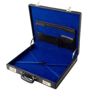 High Quality Brand New Classic Masonic Provincial Regalia Case (Faux <b>Leather</b>), <b>Leather</b> Apron case <b>Leather</b> <b>Briefcase</b> - Product Image 6