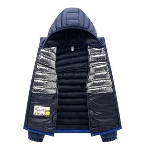 Veste matelassée à col montant à manches longues pour homme de haute qualité Prix raisonnable Veste matelassée à capuche Vêtements d'extérieur d'hiver - Product Image 1