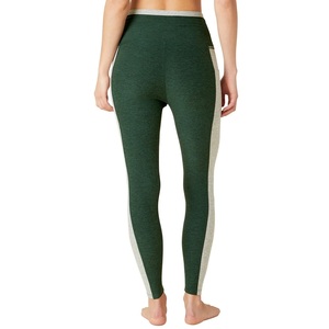 Pantalons d'entraînement Sexy Gym Wear Quick Dry High Elastic Waist OEM Cheap Hot Selling Solid Color Womens Leggings Supplier de BD - Product Image 2