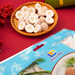 Crispy coconut <b>candy</b> - a product from Vietnam by Dai Long company, made from pure milk powder, fragrant coconut milk flavor - Product Image 1