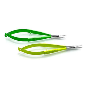 Tijeras para cutículas y cejas de corte de precisión Premium, diseño antideslizante de acero inoxidable puntiagudo para pestañas cómodas - Product Image 2