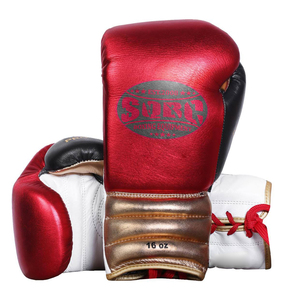 Guantes de boxeo rojos, guantes de entrenamiento de combate, deportes, Boxeo - Product Image 5