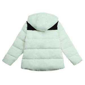 Chaqueta de plumón cálida y resistente al viento para mujer LPMX de alta calidad con sombrero, abrigo esponjoso, chaqueta acolchada de algodón con cremallera y Bolsillo grande - Product Image 5