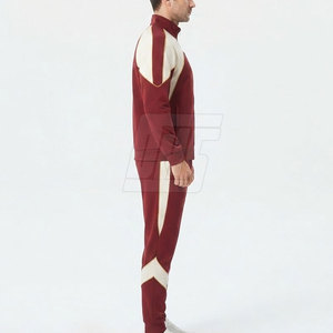 Ensemble de survêtement léger pour hommes, veste de sport performante, pantalon assorti, vêtements de fitness confortables pour l'entraînement en plein air - Product Image 4