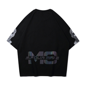 Logo personnalisé Dtg Impression manches longues en détresse double couche hommes t-shirt Vintage longs t-shirts pour hommes DTG t-shirt - Product Image 6