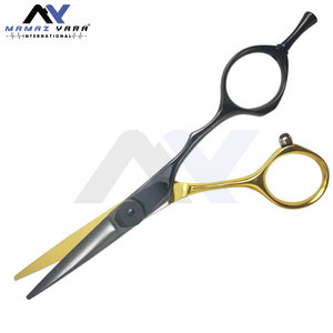 Ciseaux de coiffeur professionnels à deux couleurs Ciseaux de salon de qualité supérieure pour un style élégant et conçu pour la beauté - Product Image 1