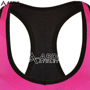 Soutien-gorge de sport pour femme, maintien moyen, design sans coutures, tissu respirant, idéal pour l'entraînement, le yoga, la gym, confortable et ajustable - Product Image 5