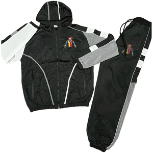 Chaqueta Cortavientos Personalizada de Alta Calidad, Conjuntos Deportivos para Hombre al por Mayor, Chaqueta con Cremallera de Dos Piezas, Ropa Impermeable de Nailon para Exteriores - Product Image 1