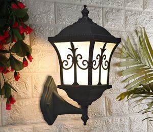 Metal <b>Outdoor</b> Electric Wall Scone Lamp With Black Spray Paint Finishing Hexagonal Shape Premium Quality <b>For</b> Garden Lighting - Product Image 3