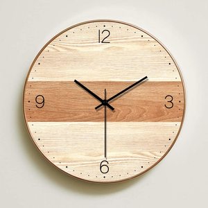 Top Selling Square Hanging Wood Wall Clock Product and New Design Wood Wall Decorate Customized Size and Sale - Product Image 4