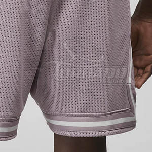 2024 Custom Logo Men's <b>Gym</b> <b>Shorts</b> Breathable Mid Waist Casual Style Solid Pattern Colored Mesh Whole Sale Rate Blank Mesh <b>Shorts</b> - Product Image 4