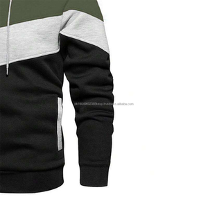 Sweat-shirts et pulls à capuche pour hommes, fabricant de vêtements personnalisés, vêtements décontractés d'hiver, hauts de rue, pull à capuche épais en polaire pour hommes - Product Image 5