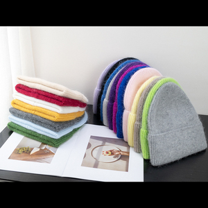 Gorro de Punto con Puño y Logotipo Bordado Personalizado, Gorro de Invierno Unisex, Gorro de Pesca Transpirable 100% Algodón con Estampado Personalizado para Hombre y Mujer - Product Image 2