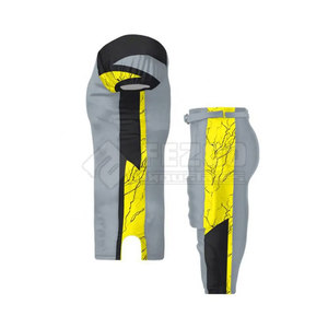 Ensemble d'uniformes de football américain personnalisables de haute qualité, respirants, grandes tailles, manches courtes, 100 % polyester, nom d'équipe personnalisé pour - Product Image 3