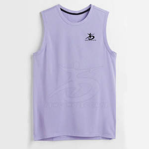 Camiseta sin Mangas de Punto Casual para Hombre, Diseño y Talla Personalizados, Ecológica, de Secado Rápido y Ligera, Top Deportivo - Product Image 1