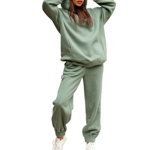 Ensemble de survêtement de jogging sur mesure de haute qualité, vêtements de sport, ensemble deux pièces pour femmes, costumes d'été - Product Image 6