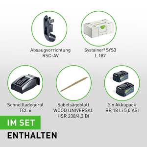 Sierra Recíproca Inalámbrica EB-Plus de 18V y 5.0Ah, Sierra Eléctrica Industrial para Metal y Madera con Certificación GS - Product Image 2