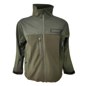 Chaqueta de Invierno para Hombre, Cortavientos, Cálida, con Cremallera, de Forro Polar, Chaqueta Softshell de Talla Grande para Hombre - Product Image 1