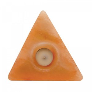 Ot-diseño op de Triangle hahape Alt andandle older Old con luces de colores ulti y bombilla extraíble Xtra portavelas de sal - Product Image 4