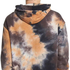 Novedad, Sudaderas con Capucha Tie Dye para Hombre de Invierno, Algodón Básico Mezclado, Transpirable, Cortavientos, Mangas Largas - Product Image 4